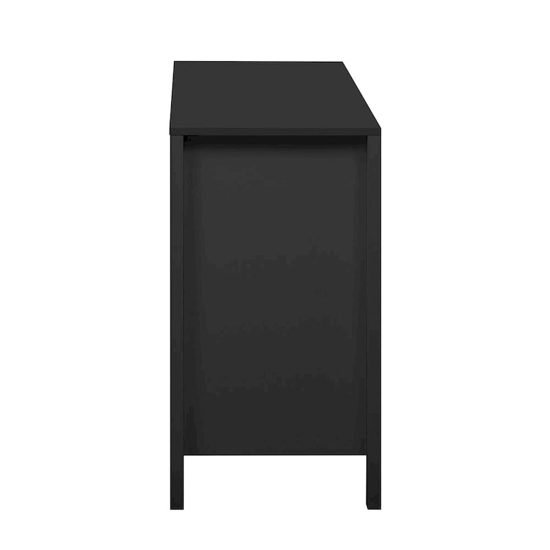 Dressoirkast met golfdesign – 3 laden, 3 verstelbare planken en softclose deuren
