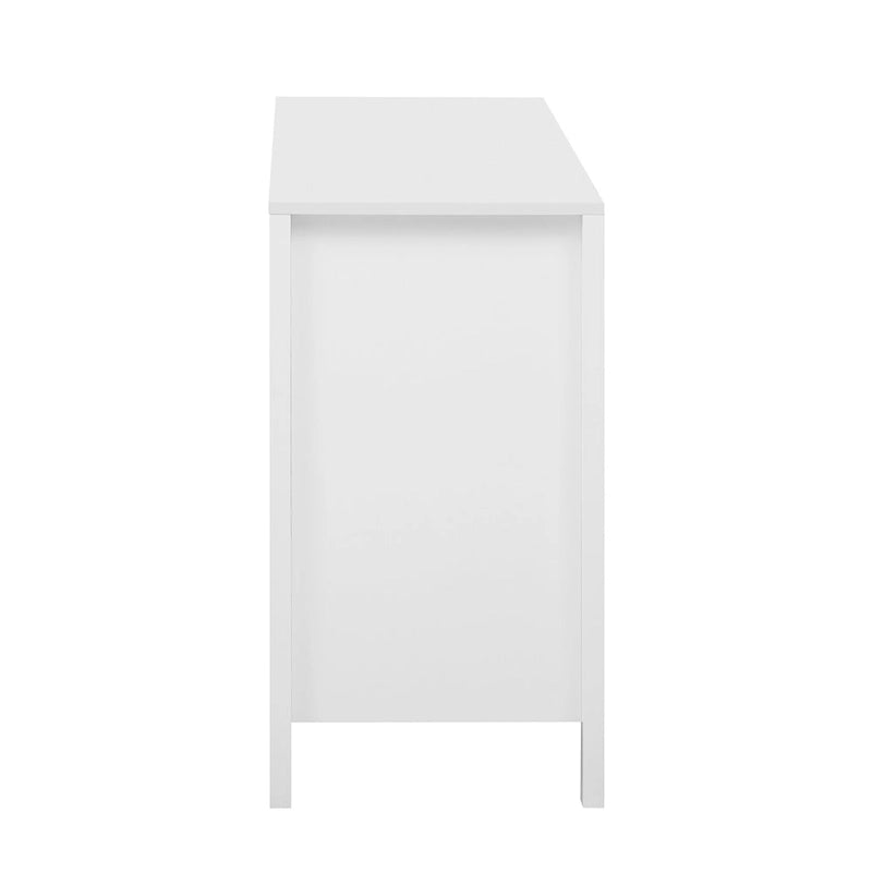 Dressoirkast met golfdesign – 3 laden, 3 verstelbare planken en softclose deuren