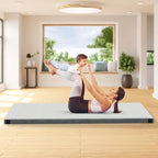 Traagschuim Campingmatras met Antislip Onderkant en Draagtas