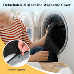 Traagschuim Campingmatras met Antislip Onderkant en Draagtas