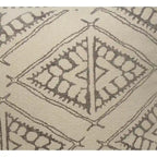 Geometrische Rustieke Landelijke Poef