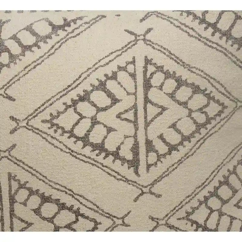Geometrische Rustieke Landelijke Poef