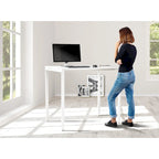 42" Staand Schrijfbureau – Zwart of Wit
