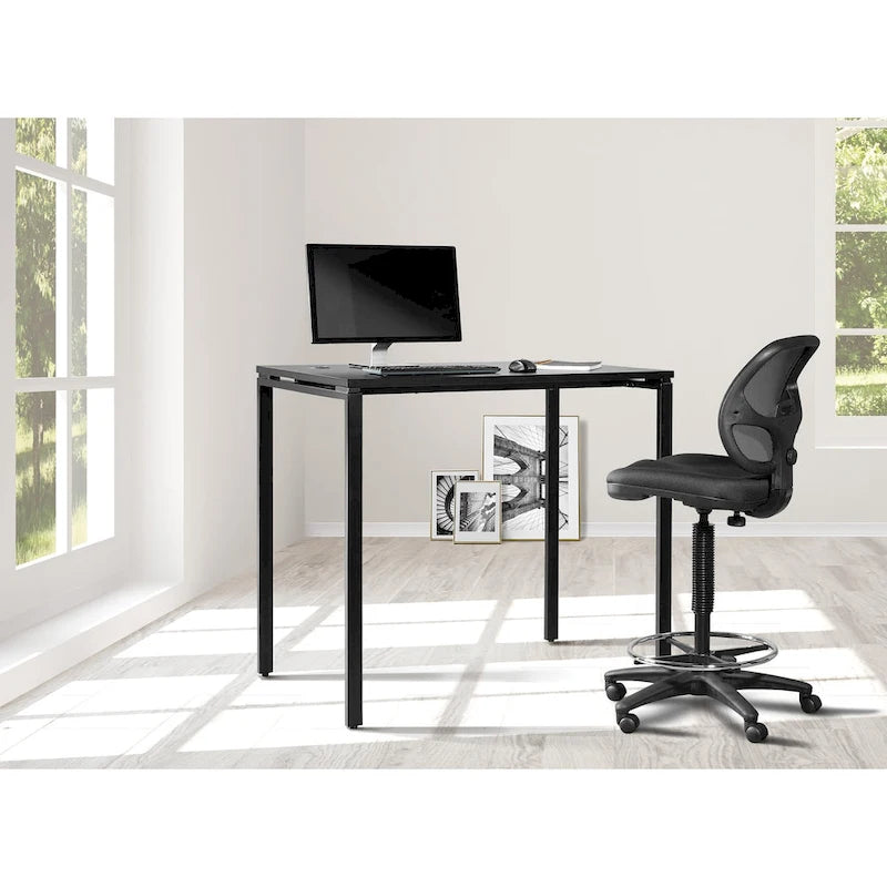 42" Staand Schrijfbureau – Zwart of Wit