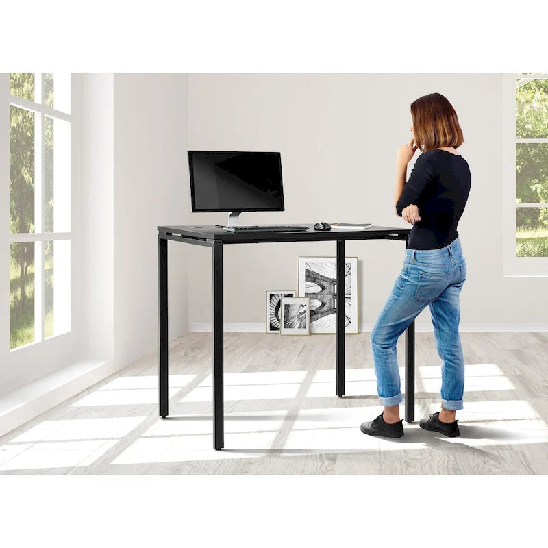 42" Staand Schrijfbureau – Zwart of Wit