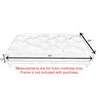Full Size Granietgrijs 12-inch Futonmatras