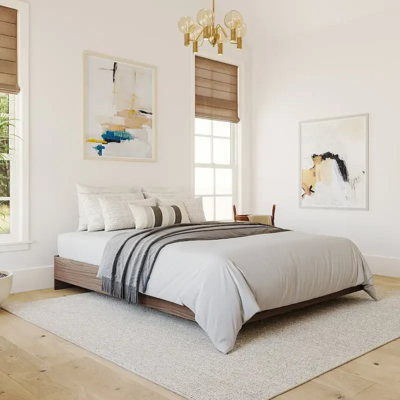 Seniorenbedframe, bruin