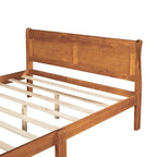 Queen Size Houten Platformbed met Hoofd- en Voeteneinde