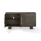68 inch dressoir buffetkast met rubberhout en essengrijs afwerking