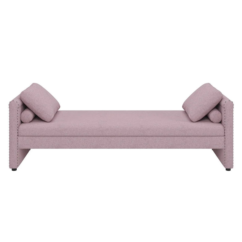 Gestoffeerde Chaise Lounger Slaapbank met Kussens
