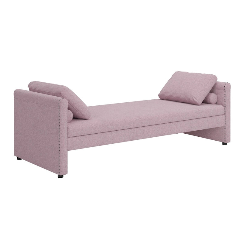 Gestoffeerde Chaise Lounger Slaapbank met Kussens